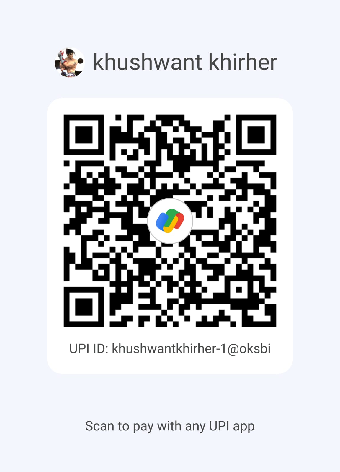 Machine Consciousness donation QR - scan with any UPI app
